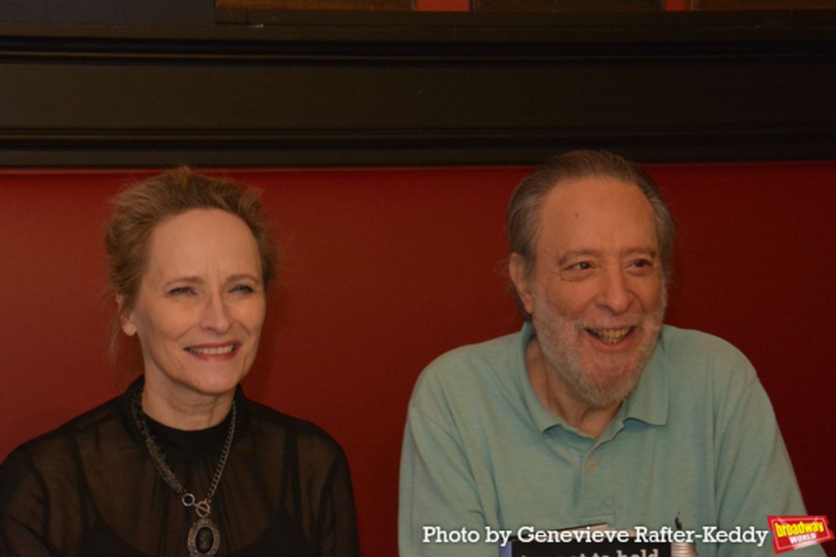 Laila Robins and Julian Schlossberg at 