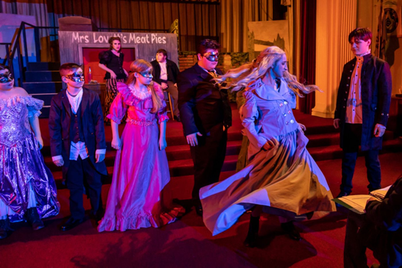 Photos: First Look at Rise Up Art Alliance's SWEENEY TODD. The Demon Barber of Fleet Street School Edition Photos: First Look at Rise Up Art Alliance's SWEENEY TODD. The Demon Barber of Fleet Street School Edition Image