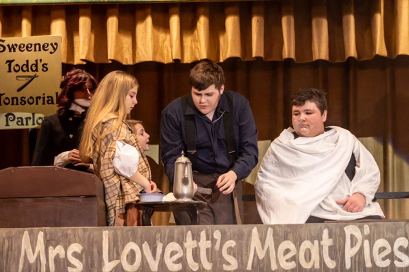 Photos: First Look at Rise Up Art Alliance's SWEENEY TODD. The Demon Barber of Fleet Street School Edition Photos: First Look at Rise Up Art Alliance's SWEENEY TODD. The Demon Barber of Fleet Street School Edition Image