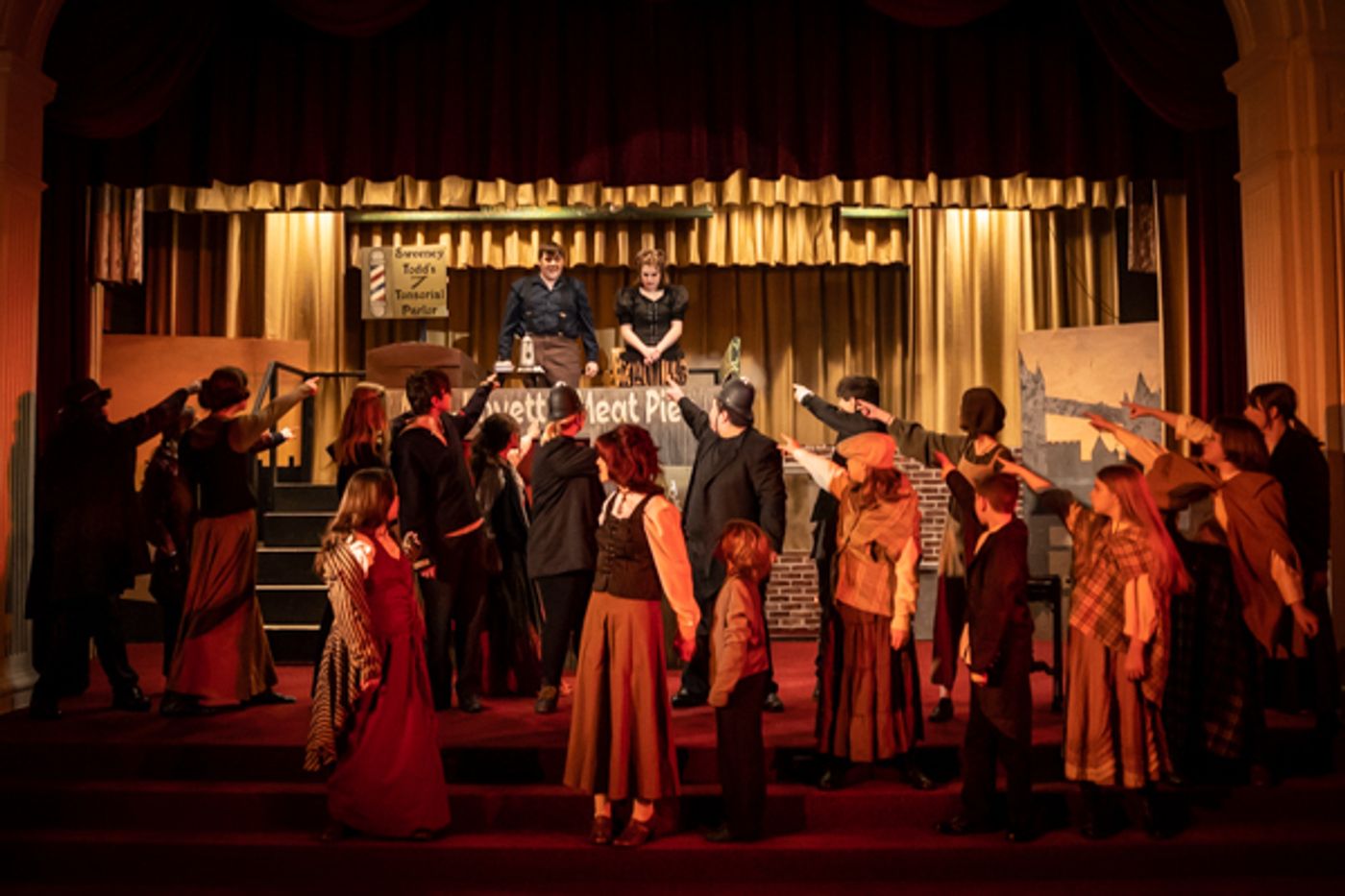 Photos: First Look at Rise Up Art Alliance's SWEENEY TODD. The Demon Barber of Fleet Street School Edition Photos: First Look at Rise Up Art Alliance's SWEENEY TODD. The Demon Barber of Fleet Street School Edition Image