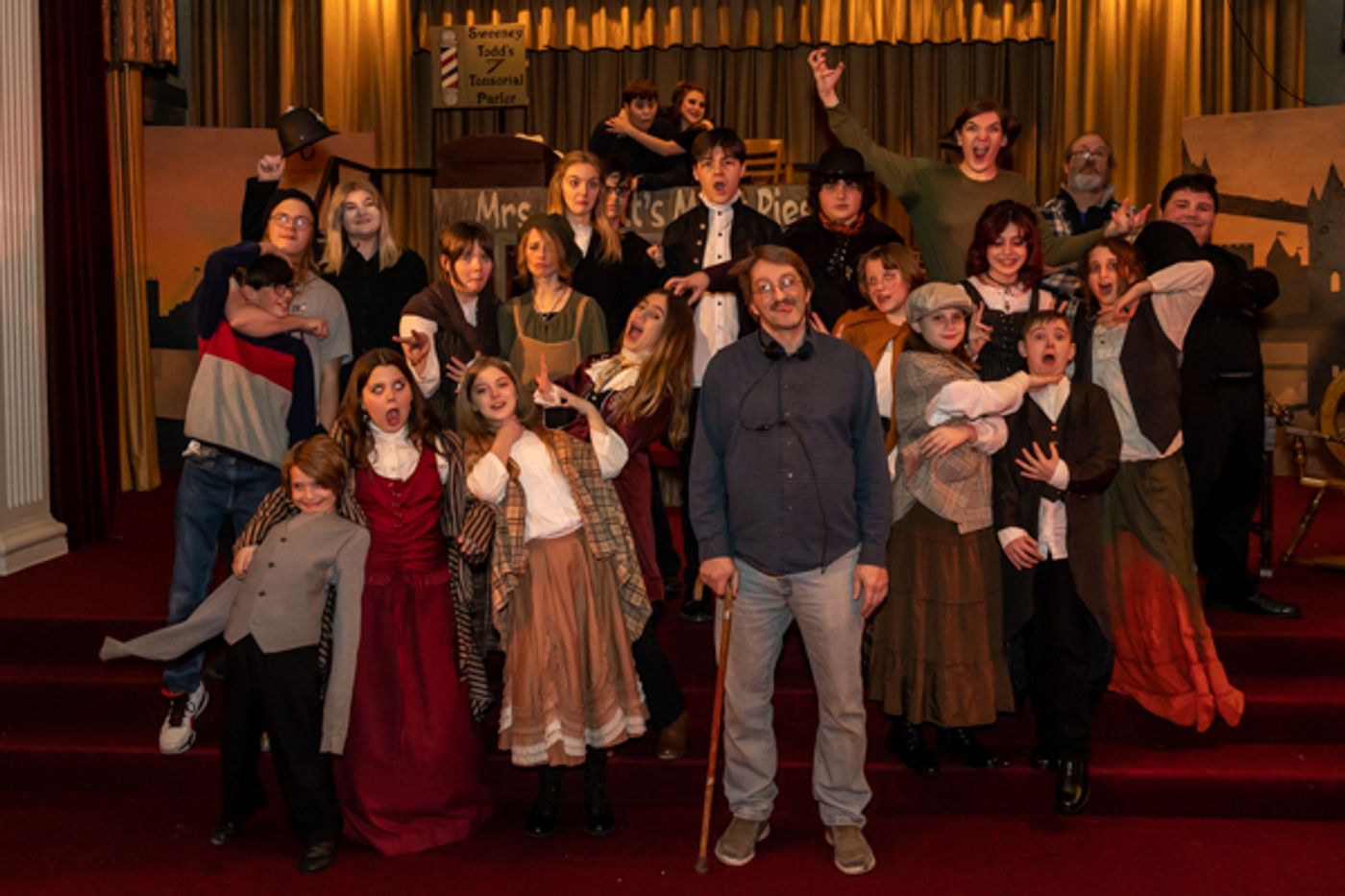 Photos: First Look at Rise Up Art Alliance's SWEENEY TODD. The Demon Barber of Fleet Street School Edition Photos: First Look at Rise Up Art Alliance's SWEENEY TODD. The Demon Barber of Fleet Street School Edition Image