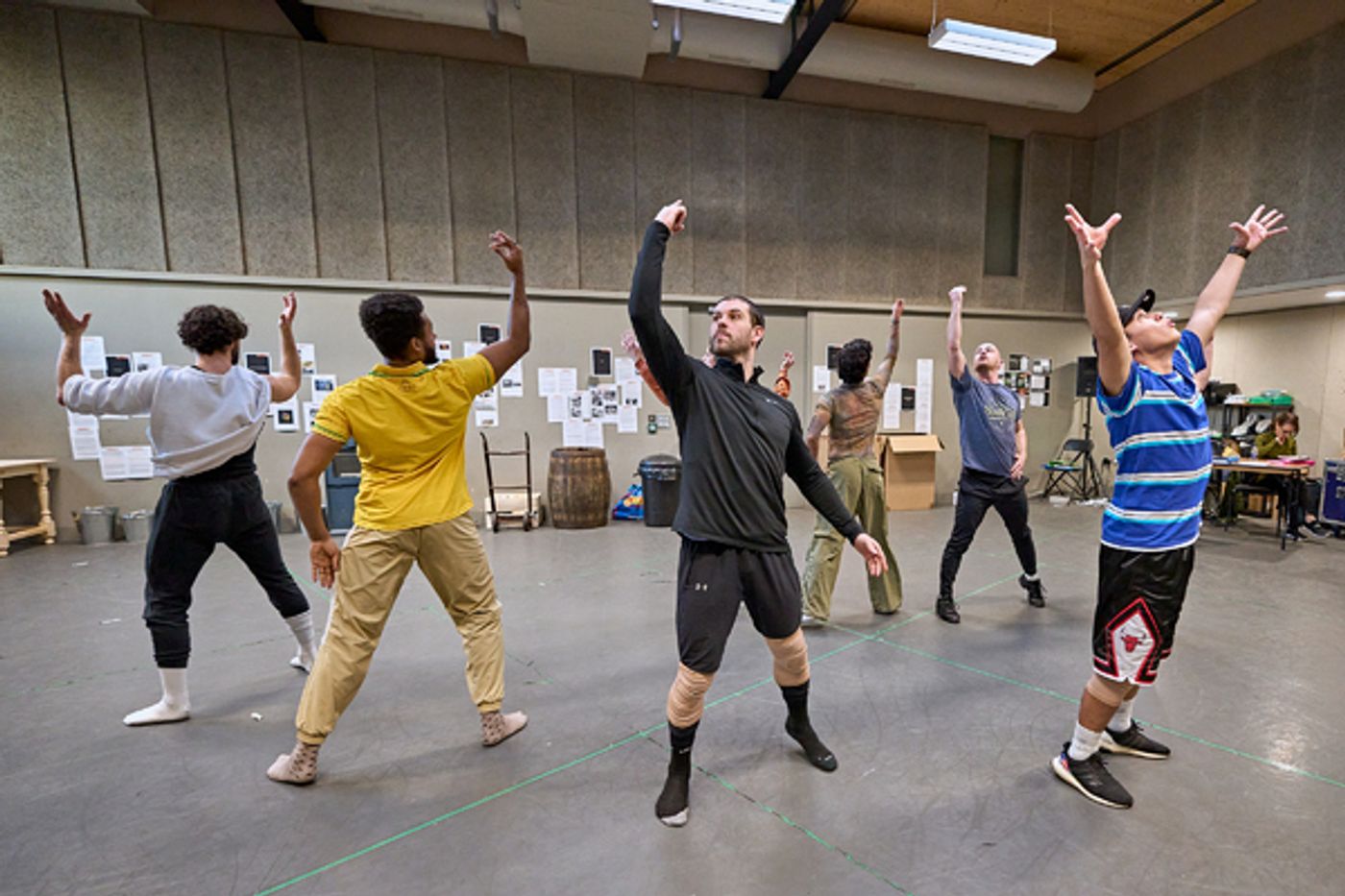 Photos: Inside Rehearsal For Immersive GUYS AND DOLLS at the Bridge Theatre Photos: Inside Rehearsal For Immersive GUYS AND DOLLS at the Bridge Theatre Image