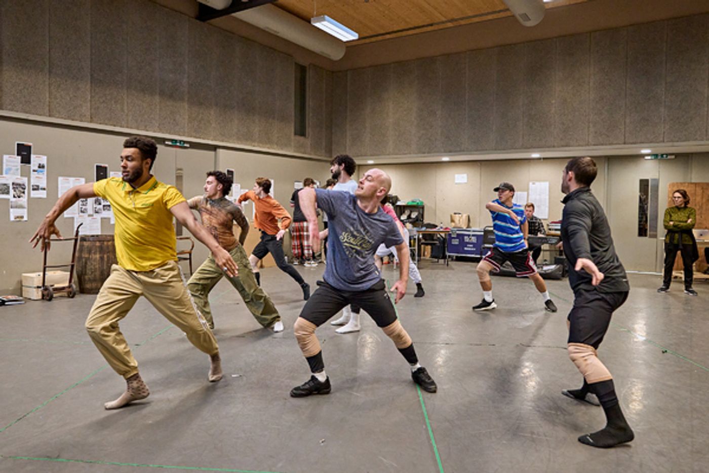 Photos: Inside Rehearsal For Immersive GUYS AND DOLLS at the Bridge Theatre Photos: Inside Rehearsal For Immersive GUYS AND DOLLS at the Bridge Theatre Image