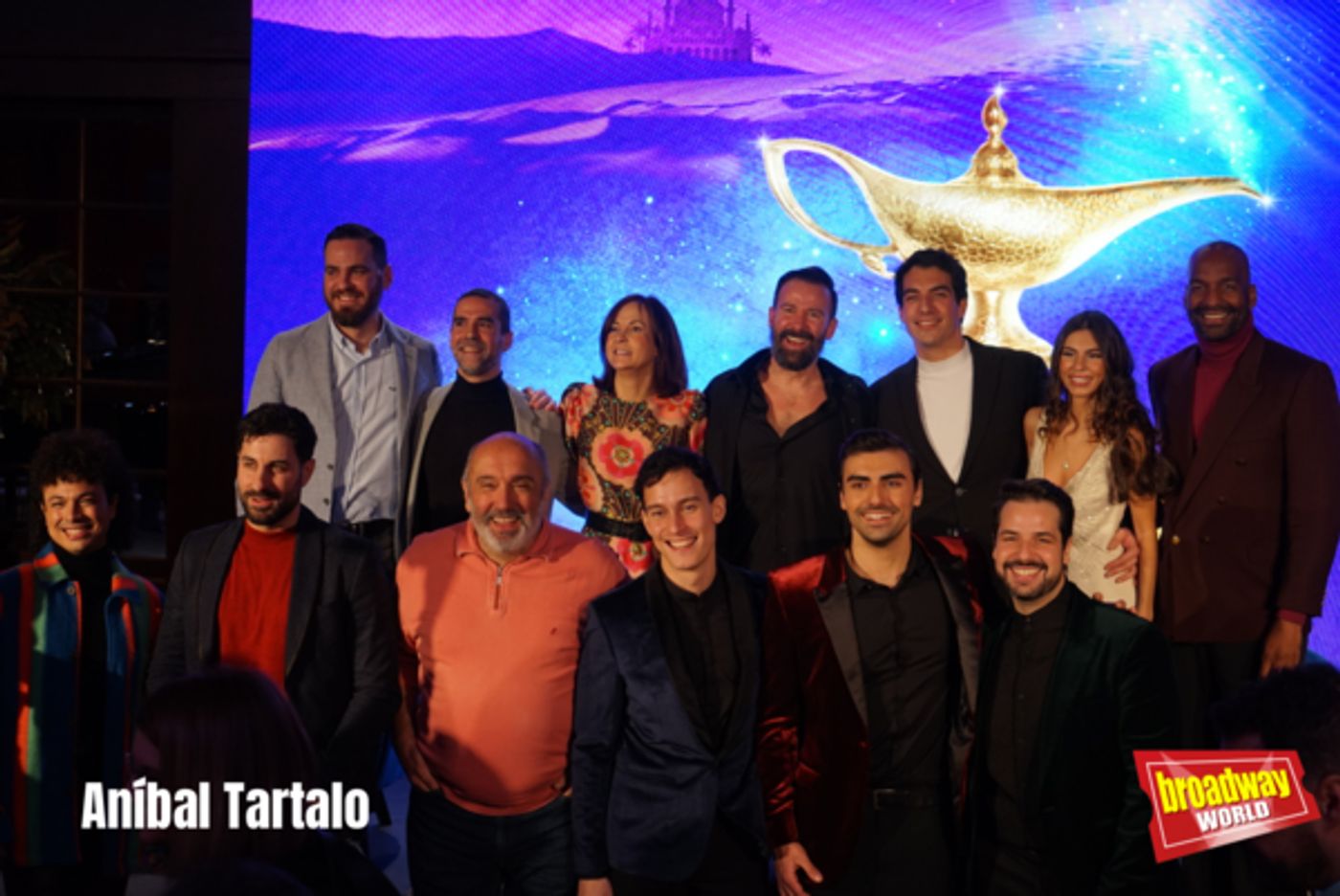 Photos: El reparto de ALADDIN se presenta en el Teatro Real de Madrid Photos: El reparto de ALADDIN se presenta en el Teatro Real de Madrid Image