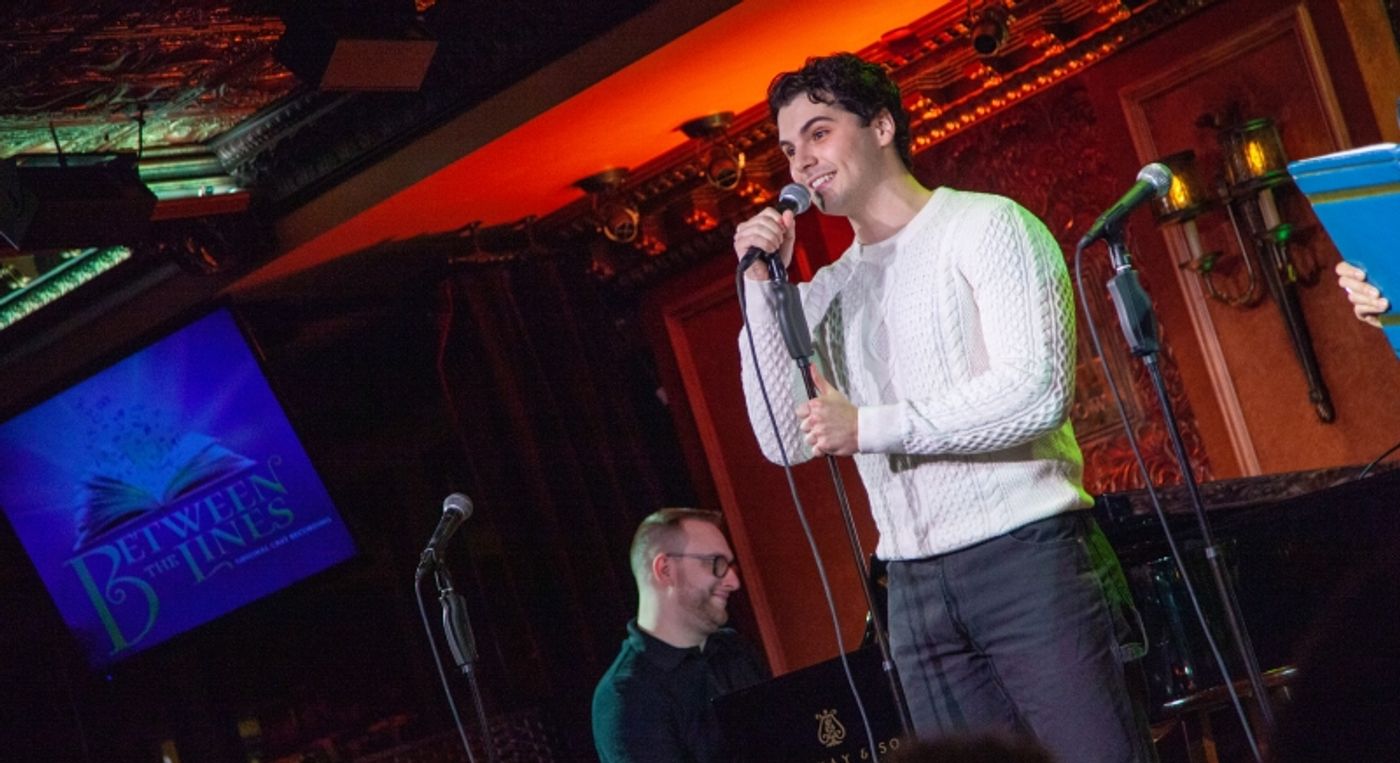 Review: BETWEEN THE LINES CAST ALBUM RELEASE CONCERT Is All Thrills and All Heart at 54 Below  Image