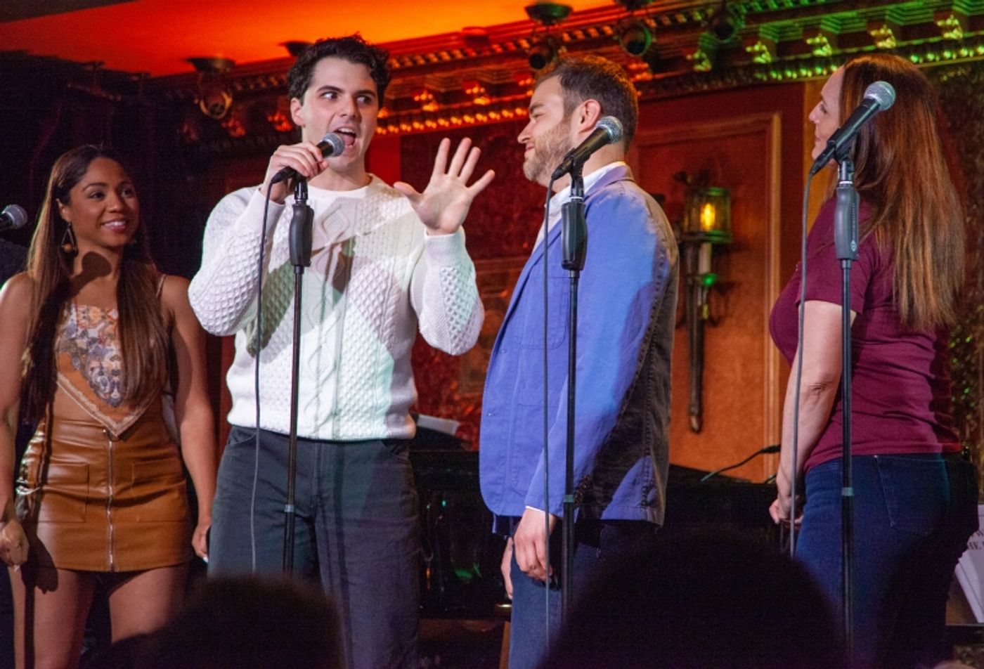 Review: BETWEEN THE LINES CAST ALBUM RELEASE CONCERT Is All Thrills and All Heart at 54 Below  Image