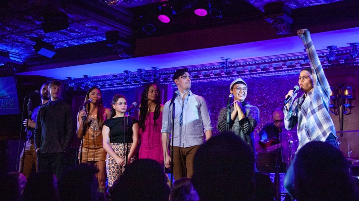 Review: BETWEEN THE LINES CAST ALBUM RELEASE CONCERT Is All Thrills and All Heart at 54 Below  Image