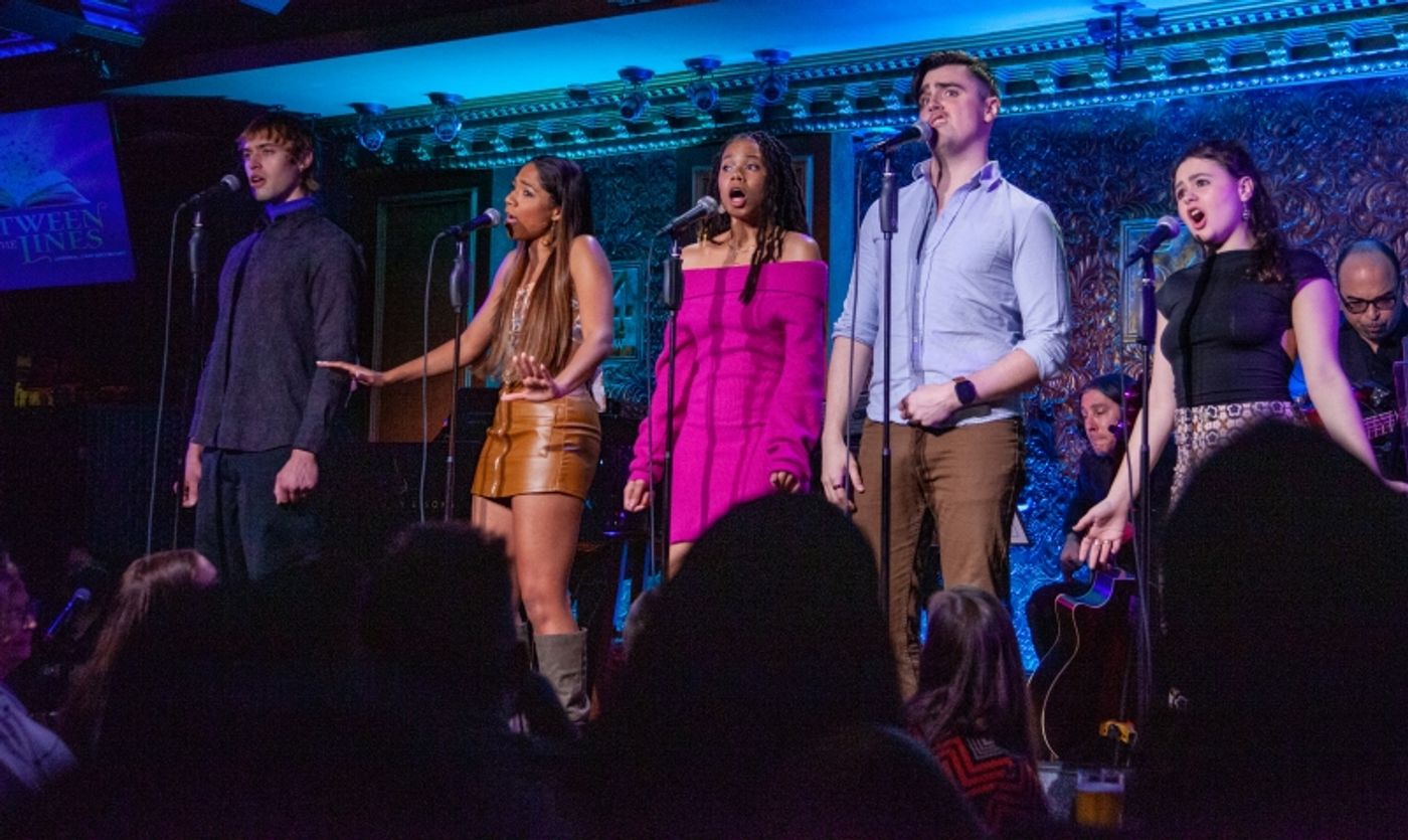 Review: BETWEEN THE LINES CAST ALBUM RELEASE CONCERT Is All Thrills and All Heart at 54 Below  Image