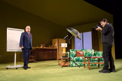 Nathan Lane and Danny Burstein  Photo