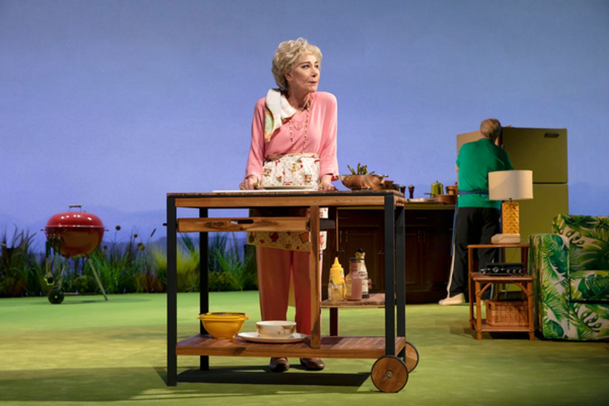 Zoë Wanamaker and Nathan Lane  at 