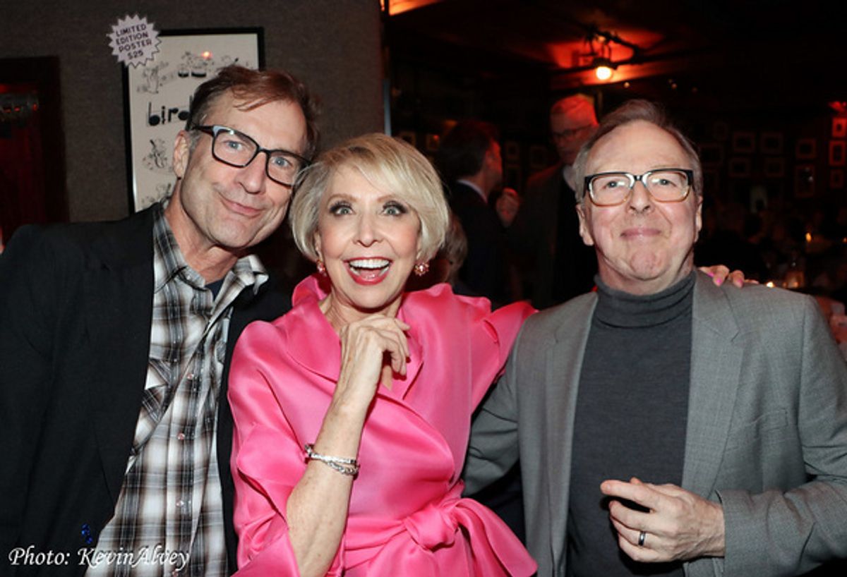 David Woolard, Julie Halston, Edward Hibbert at 