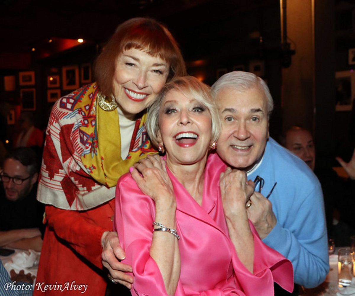 Karen Akers, Julie Halston, Lee Roy Reams at 