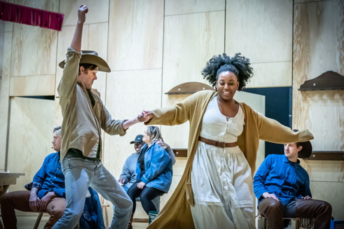 James Patrick Davis, Georgina Onuorah at 