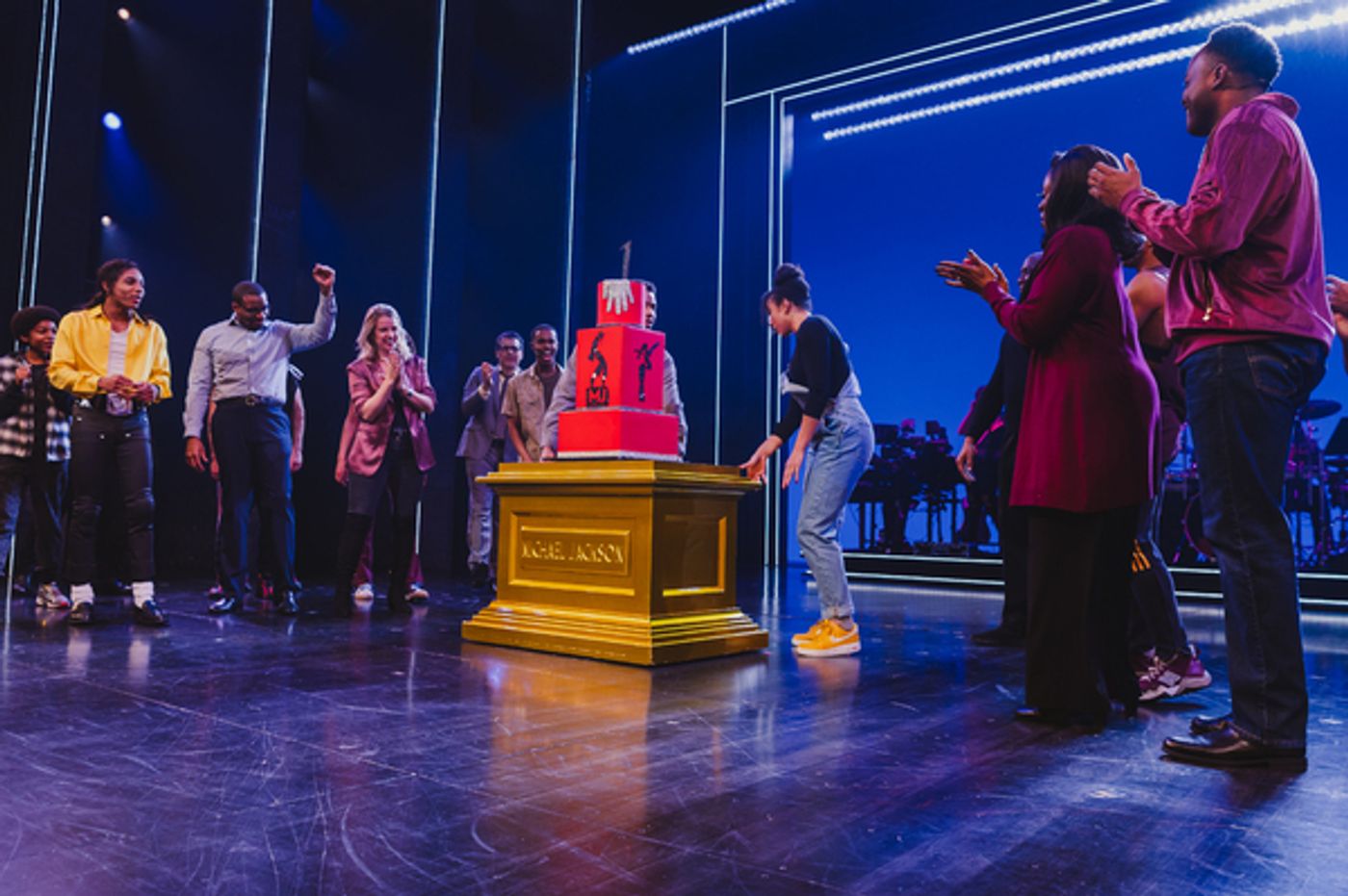 Photos/Video: MJ THE MUSICAL Celebrates One Year on Broadway  Image