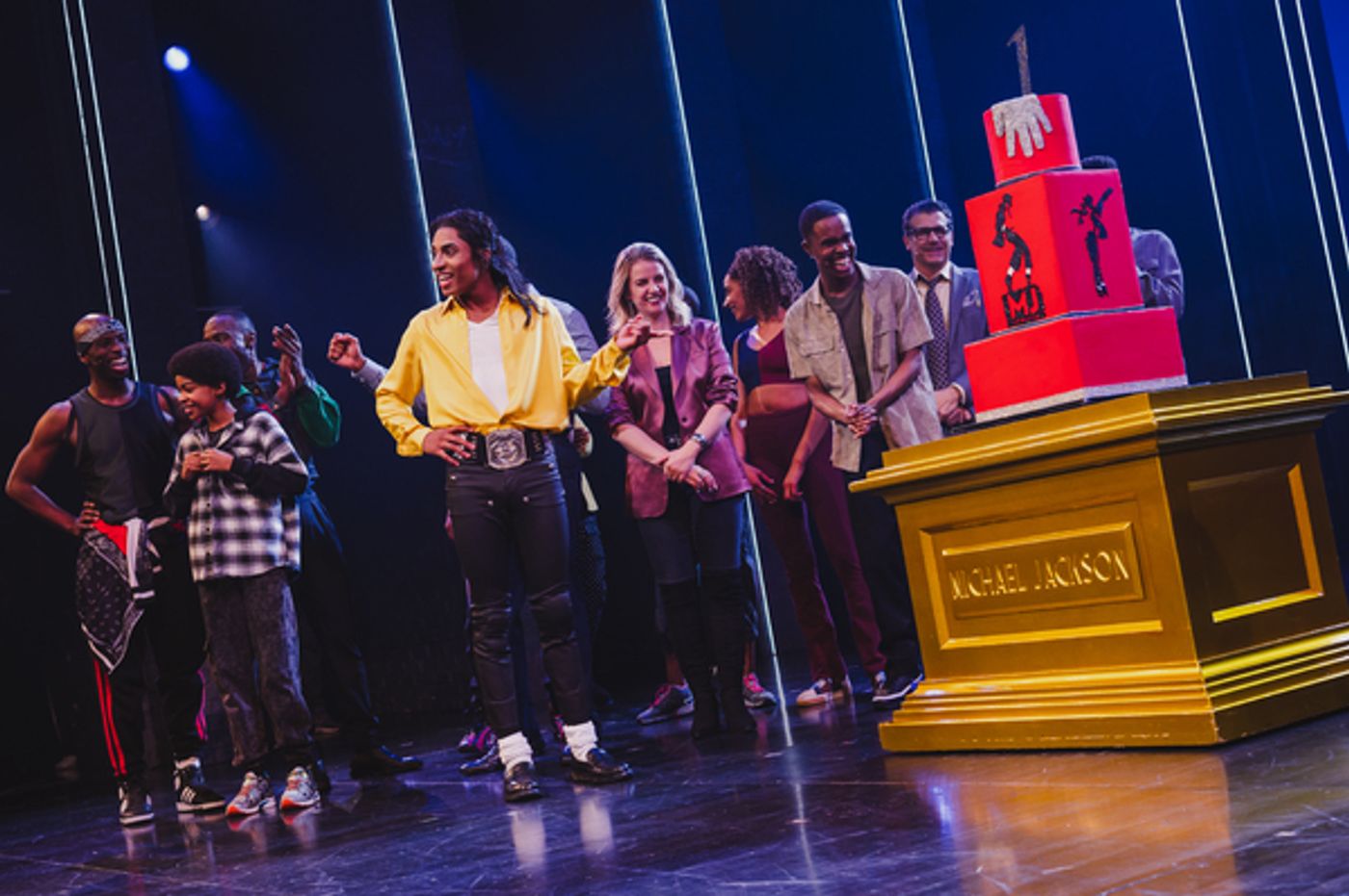 Photos/Video: MJ THE MUSICAL Celebrates One Year on Broadway  Image