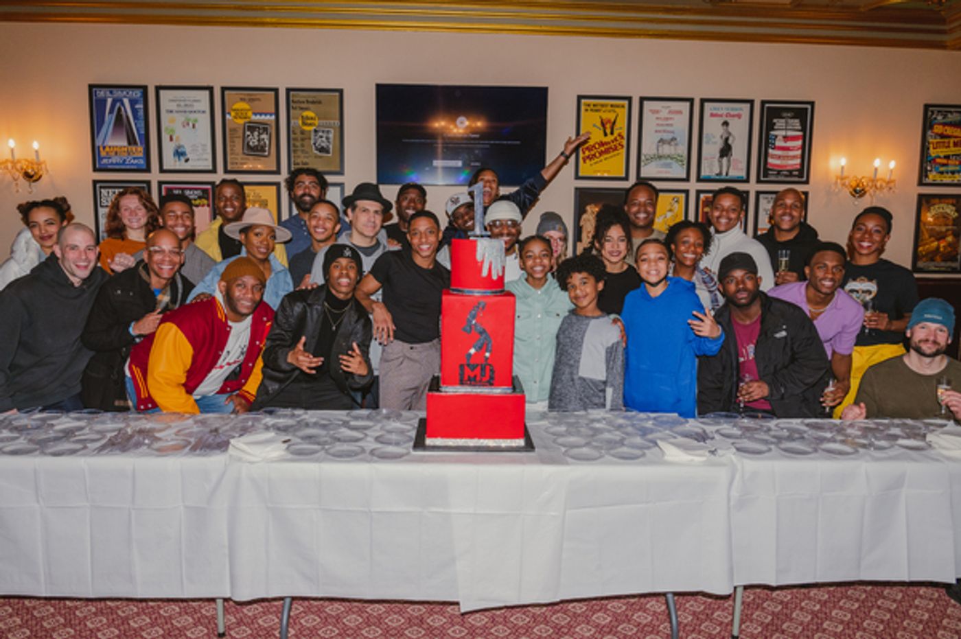 Photos/Video: MJ THE MUSICAL Celebrates One Year on Broadway  Image