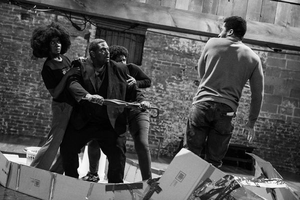 Temidayo Amay, Lance Coadie Williams, Adrienne C. Moore and Sean Boyce Johnson Photo