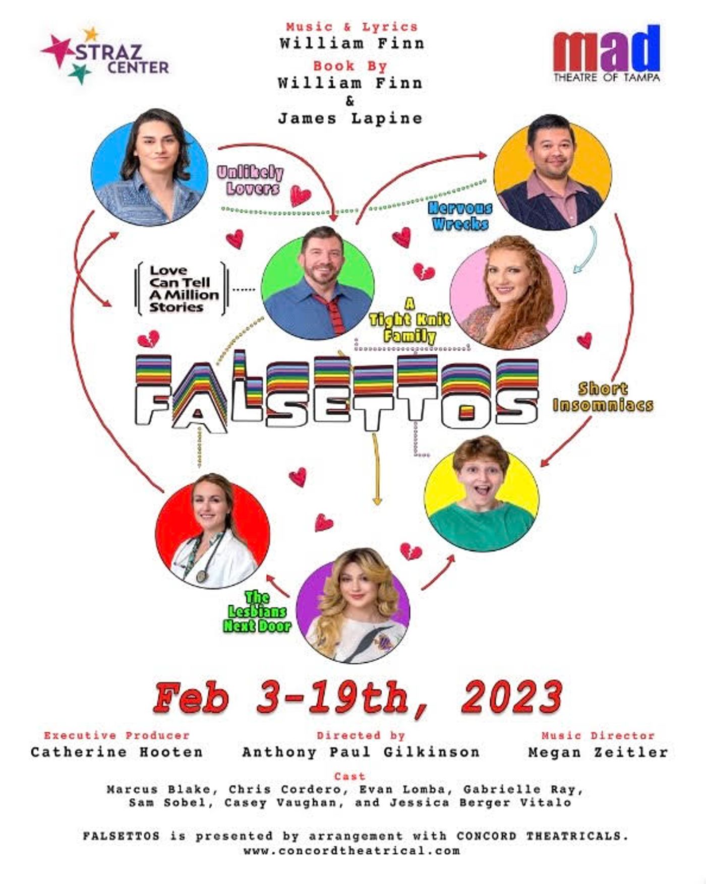 Previews: FALSETTOS at MadTheatre  Image