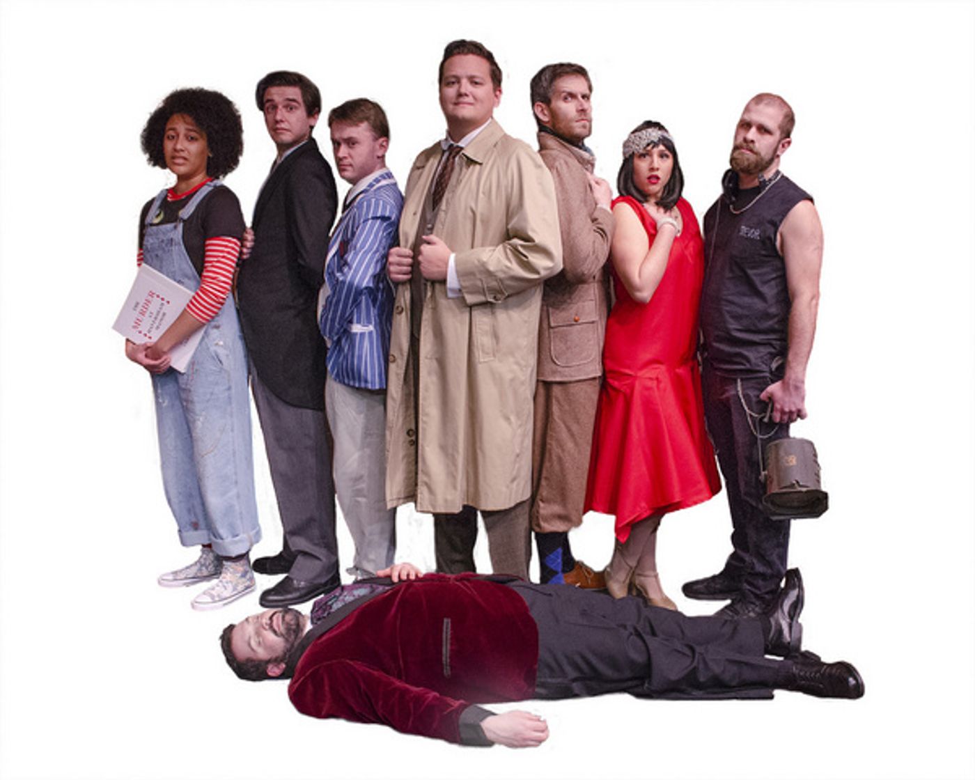 Photos: First Look At The Cast of THE PLAY THAT GOES WRONG At Bergen County Players  Image