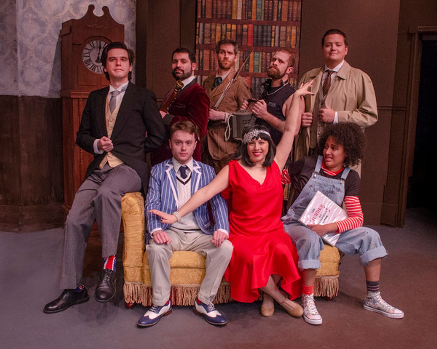 Photos: First Look At The Cast of THE PLAY THAT GOES WRONG At Bergen County Players  Image