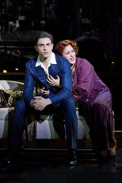 Derek Klena, Stephanie J. Block Photo