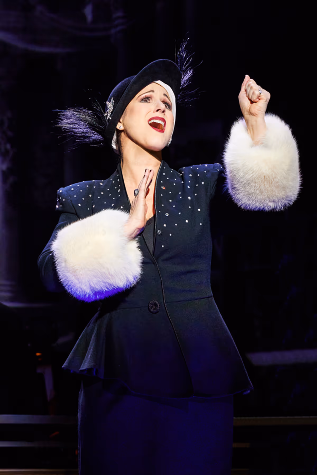 Stephanie J. Block at Photos: First Look At SUNSET BOULEVARD Starring Stephanie J. Block, Derek Klena, Auli'i Cravalho and More At The Kennedy Center