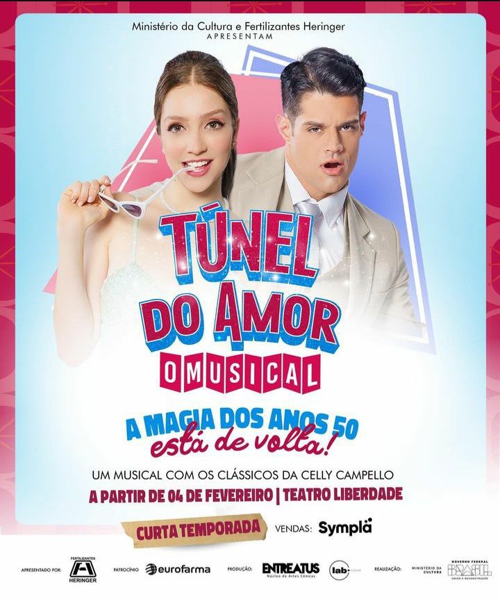 TUNEL DO AMOR (Tunnel of Love) Brings the Romantic Atmosphere of the 50s to Teatro Liberdade  Image