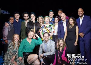 the mmLA 44 family: front: Kelley Dorney, Alli Miller, Mark Jacobson, amy francis schott back: Jeffrey Polk, Gregory Nabours, Bianca Gisselle, Emily Goglia, Sharon McNight, Jason Michael Snow, Amanda @ BroadwayWorld the mmLA 44 family: front: Kelley Dorney, Alli Miller, Mark Jacobson, amy francis sch Photo