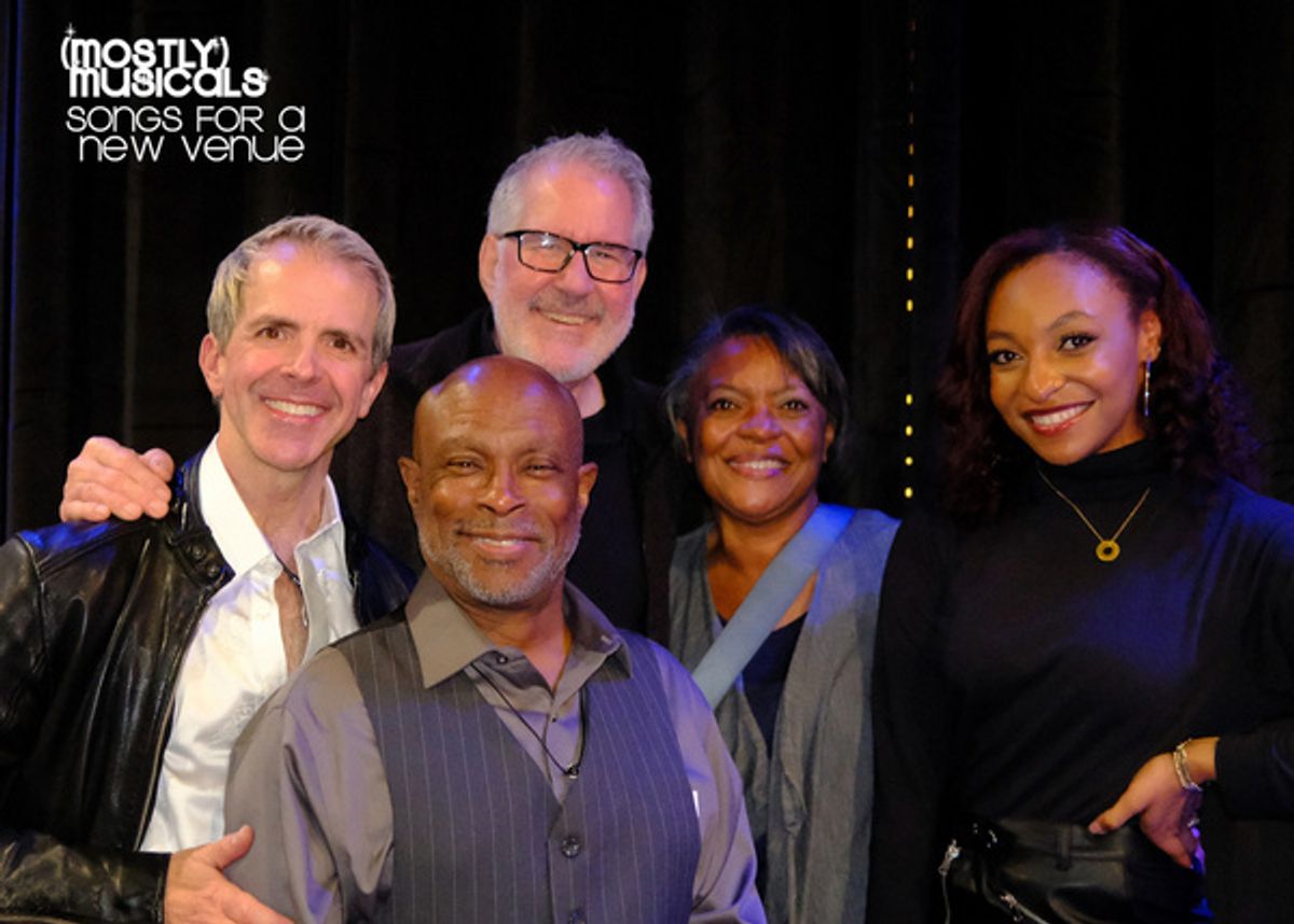 Seth Hampton, Jeffrey Polk, Philip DeBolske, and guests at 