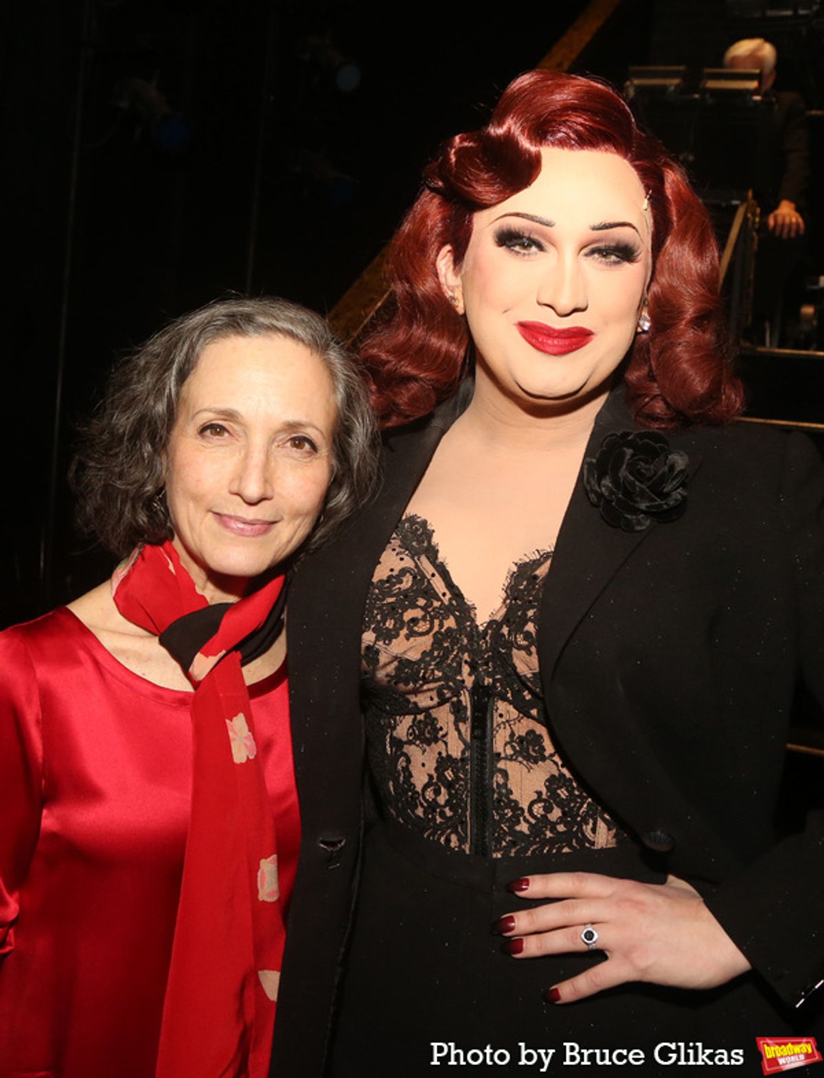 Bebe Neuwirth and Jinkx Monsoon at 
