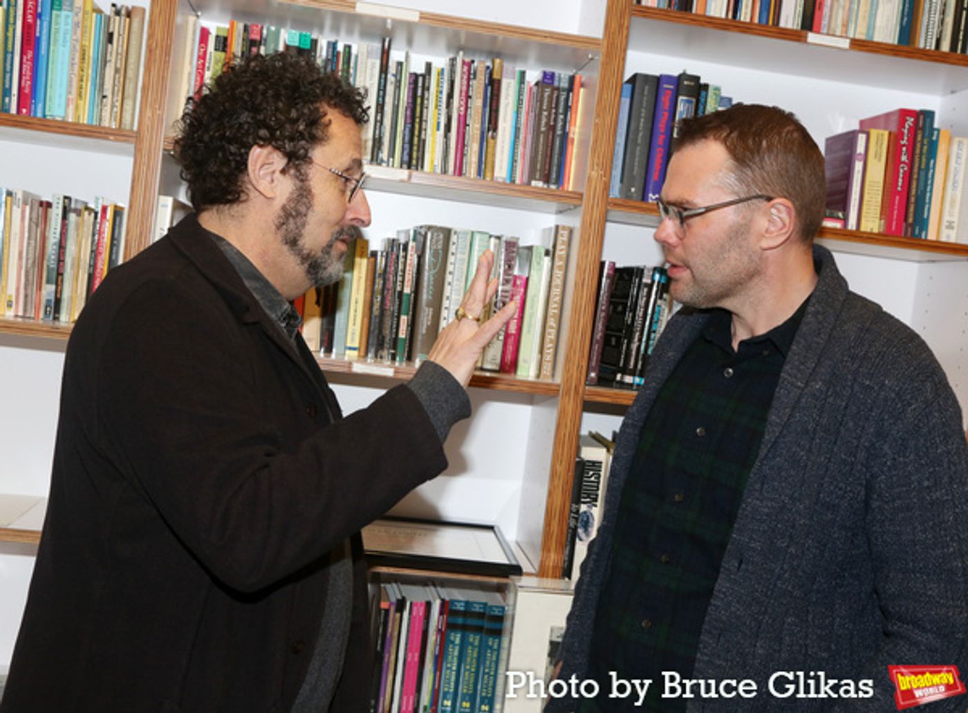 Photos: Tony Kushner and Samuel D. Hunter Appear in Conversation at the Signature Theatre  Image