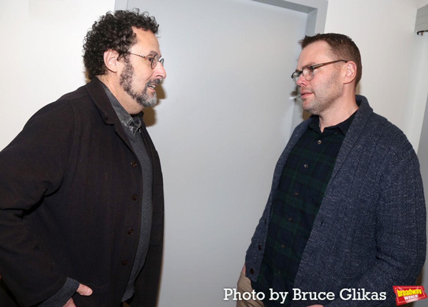 Photos: Tony Kushner and Samuel D. Hunter Appear in Conversation at the Signature Theatre  Image