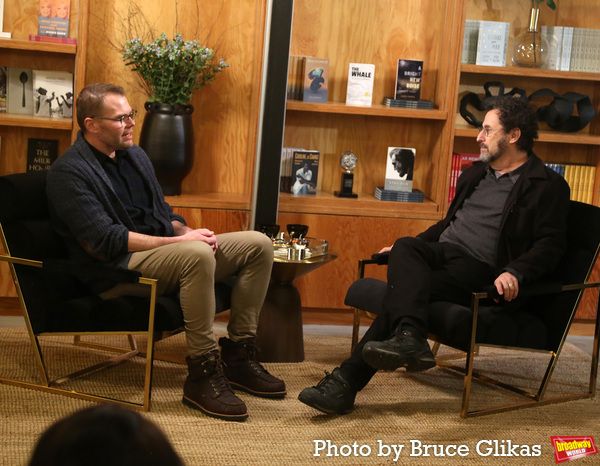 Samuel D. Hunter and Tony Kushner  Photo