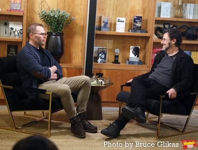 Samuel D. Hunter and Tony Kushner  Photo