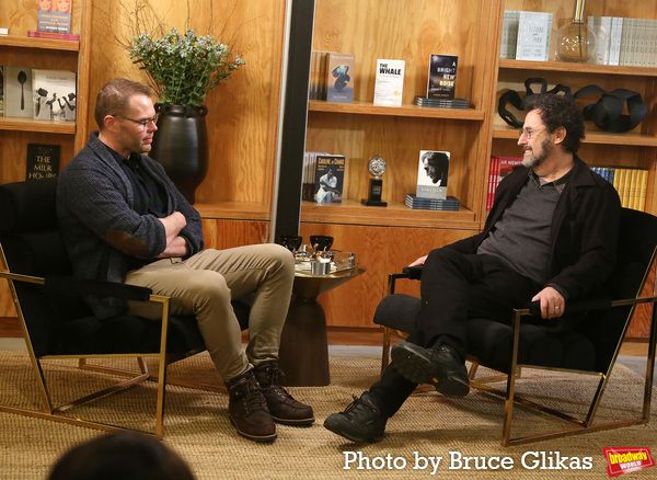 Samuel D. Hunter and Tony Kushner  Photo