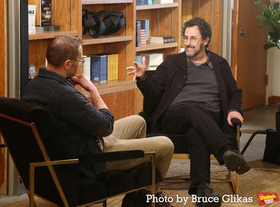 Samuel D. Hunter and Tony Kushner  Photo