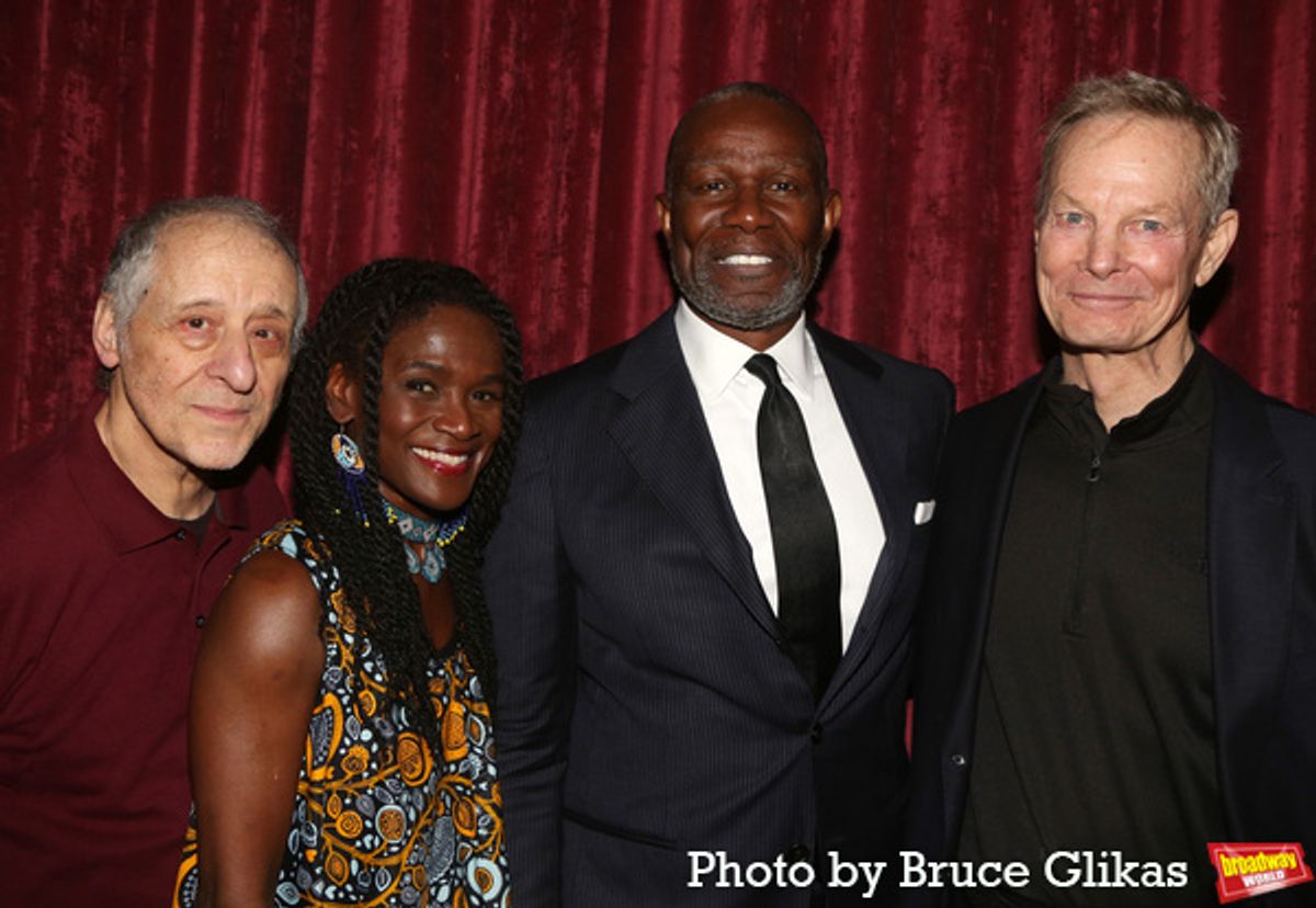 Joe Grifasi, Patrice Johnson Chevannes, John Douglas Thompson and Bill Irwin at 