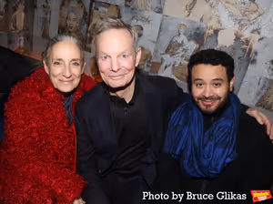 Martha Roth Irwin, Bill Irwin and Santos Patrick Morales Irwin  Photo