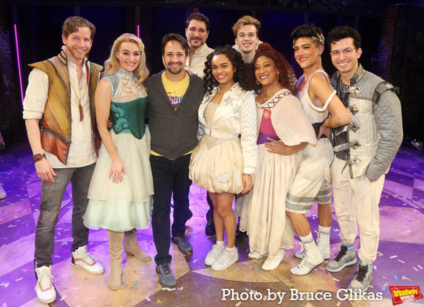 Photos: Lin-Manuel Miranda Visits & JULIET  Image