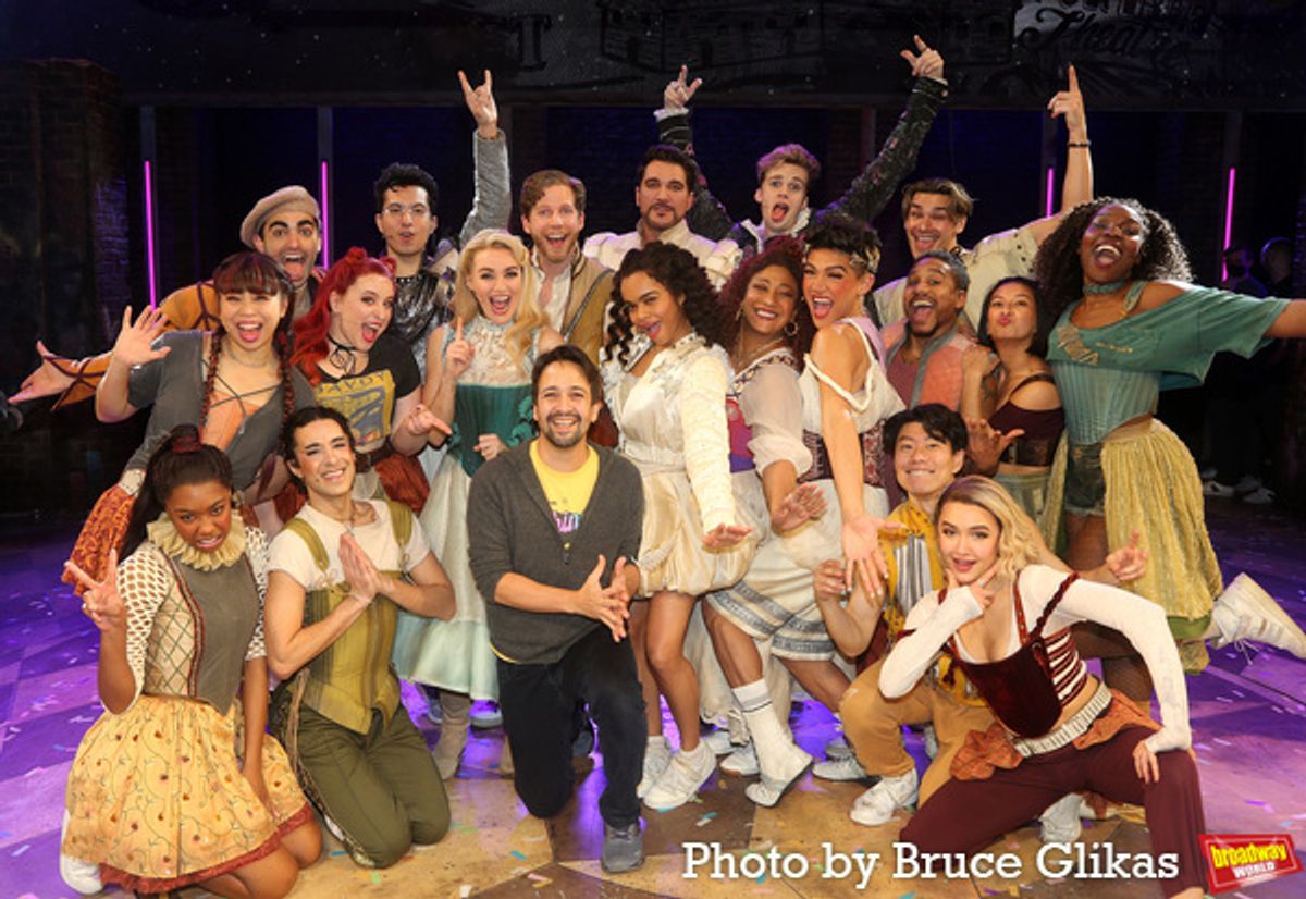 Lin-Manuel Miranda and The Cast of '&Juliet' at 