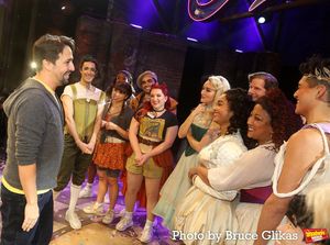 Lin-Manuel Miranda and The Cast of "&Juliet" Photo