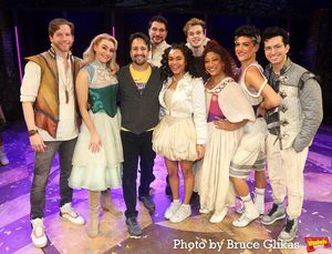 Stark Sands, Betsy Wolfe, Lin-Manuel Miranda, Paulo Szot, Lorna Courtney, Ben Jackson Photo