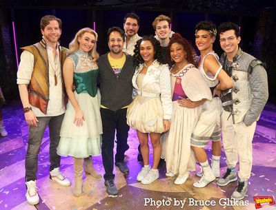 Stark Sands, Betsy Wolfe, Lin-Manuel Miranda, Paulo Szot, Lorna Courtney, Ben Jackson Photo