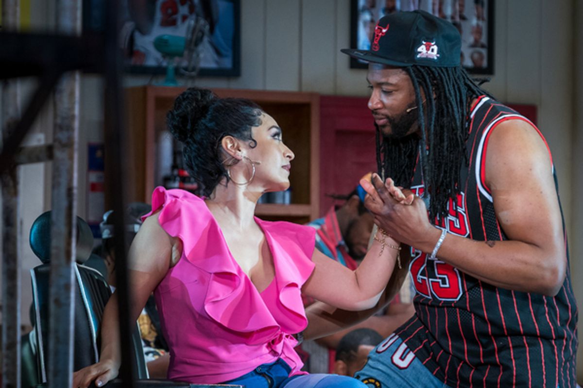 Cecilia Violetta López, Norman Garrett at 