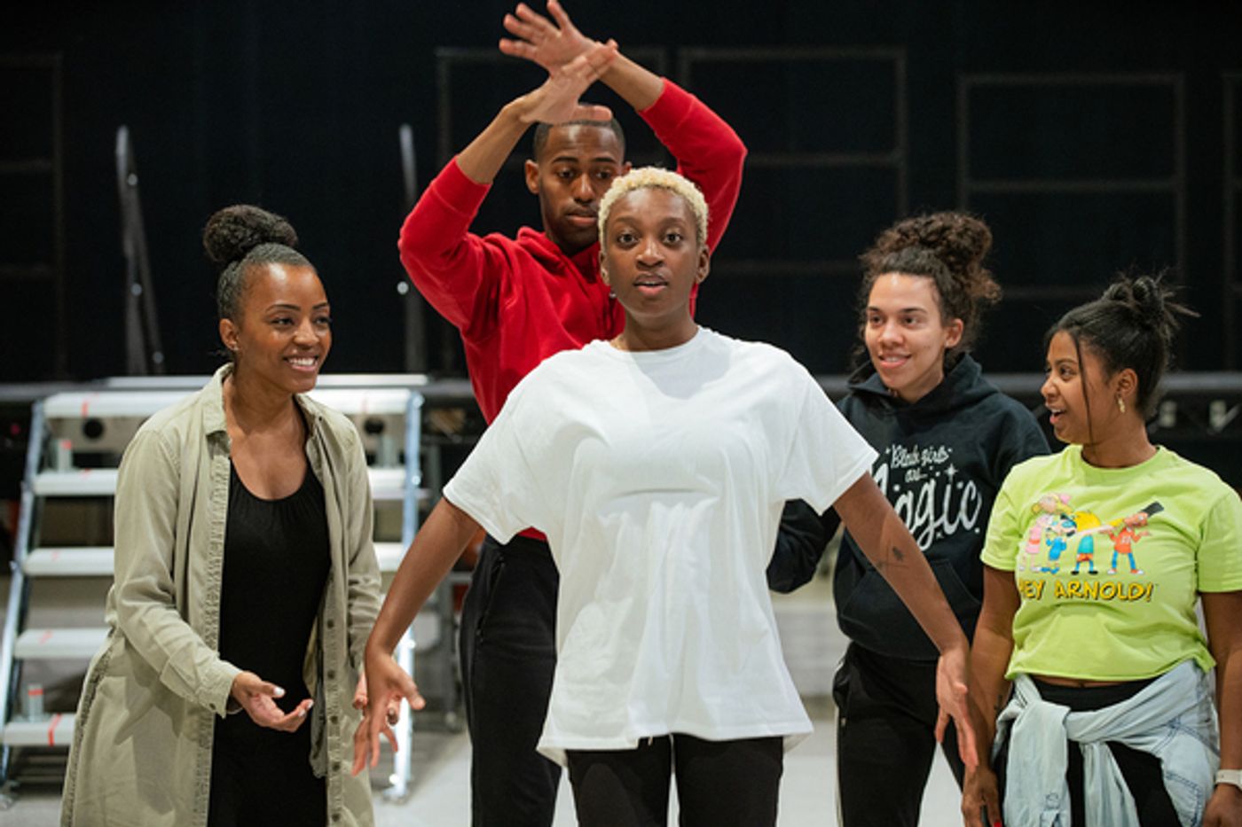 Photos: Go Inside Rehearsals for CHLORINE SKY at Steppenwolf Theatre  Image