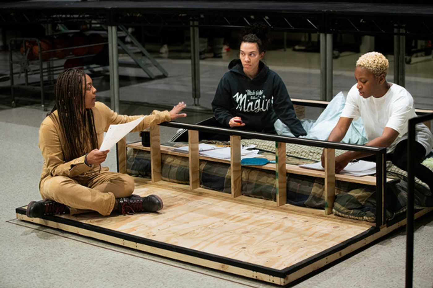 Photos: Go Inside Rehearsals for CHLORINE SKY at Steppenwolf Theatre  Image