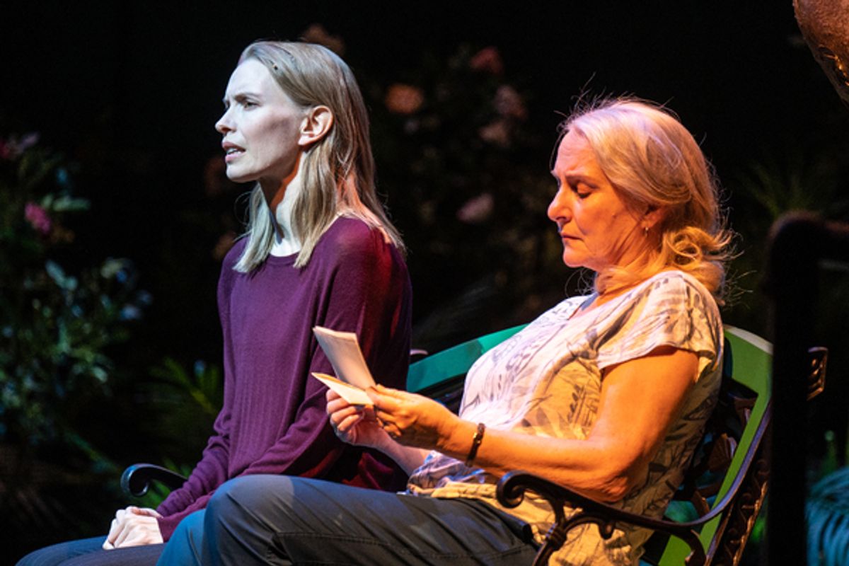 Christine Horne and Seana McKenna at 