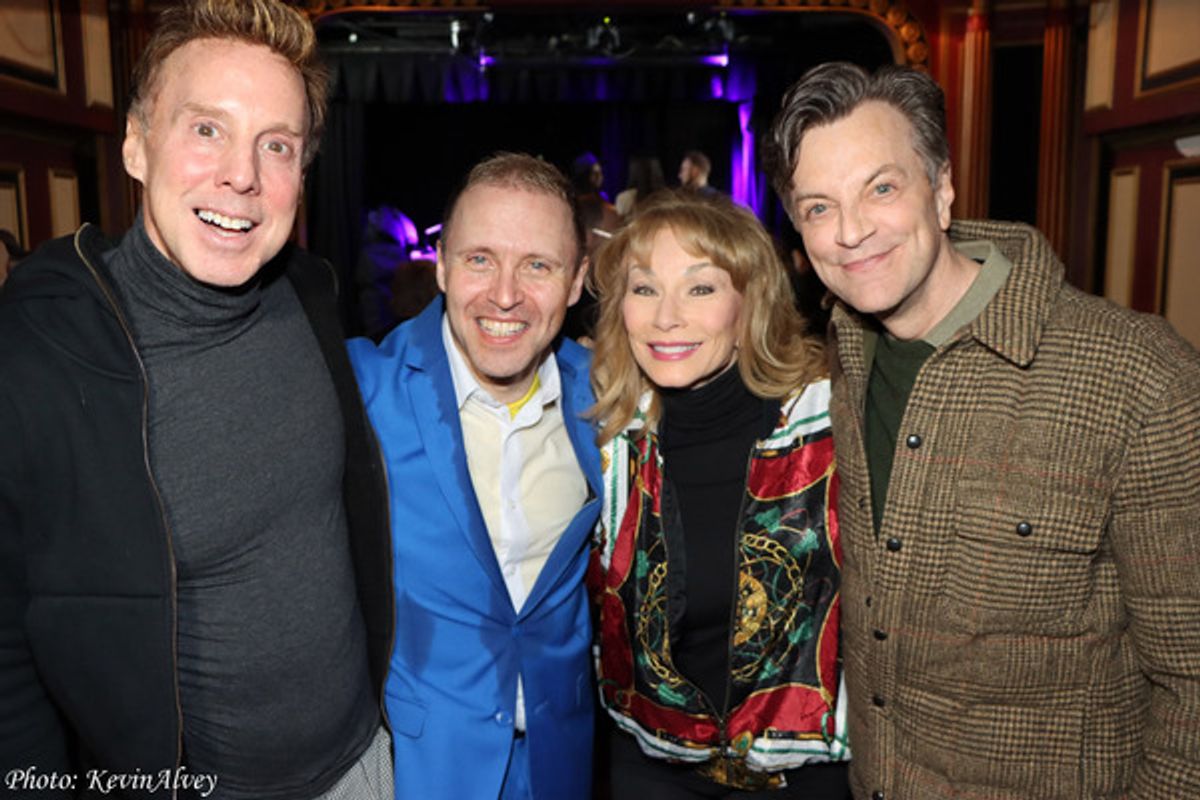 Michael West, Jon Arons, Susie Clausen, Jim Caruso at 