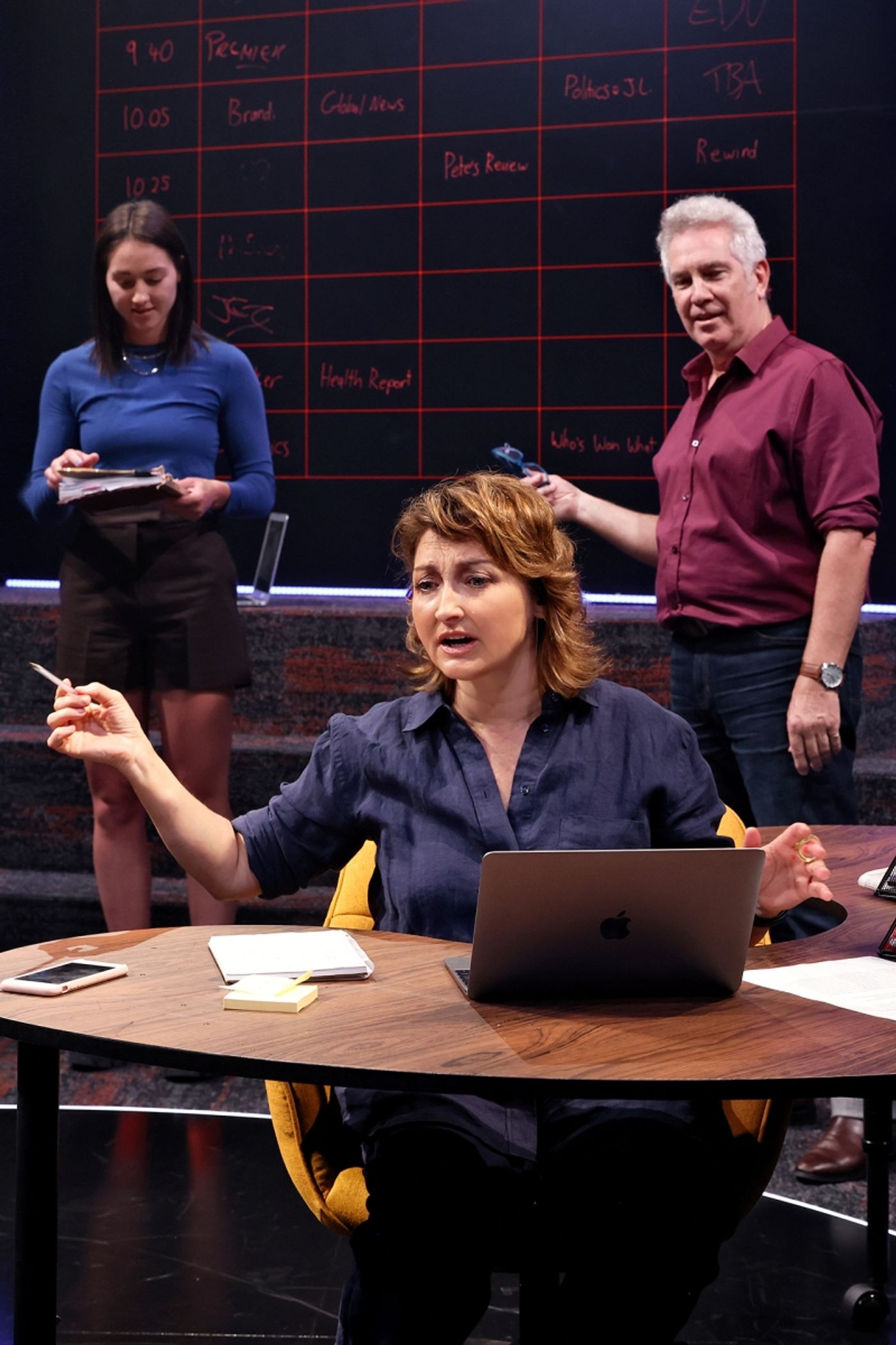 REVIEW: A BROADCAST COUP Considers Acceptable Workplace Relations Through The Lens Of Three Women At Different Stages Of Their Career  Image