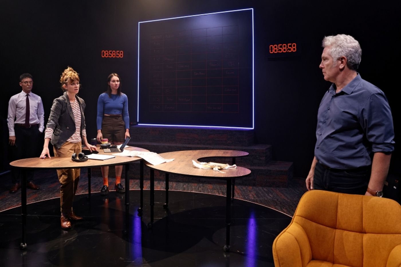 REVIEW: A BROADCAST COUP Considers Acceptable Workplace Relations Through The Lens Of Three Women At Different Stages Of Their Career  Image